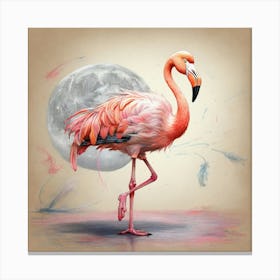 Flamingo Canvas Print 6 Canvas Print