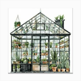 Greenhouse 7 Canvas Print