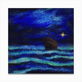 Starry sailors Canvas Print