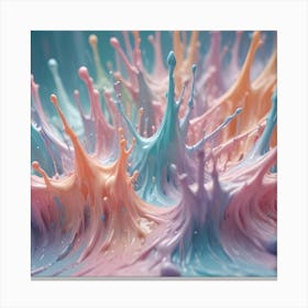 Splash Of Color Canvas Print