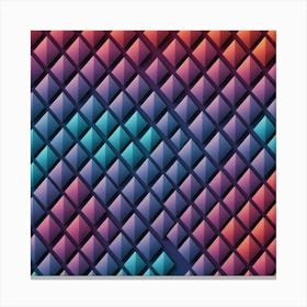 Abstract Geometric Background Canvas Print