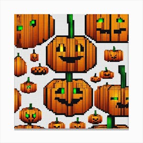 Halloween Pumpkins 11 Canvas Print