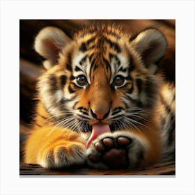 Tiger Cub 2 Canvas Print