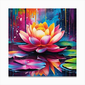 Lotus 6 Canvas Print