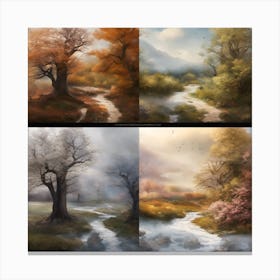 Autumn Trees Canvas Print