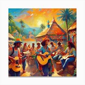 Music Of The Tropics Canvas Print