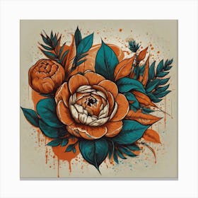 Peony Canvas Print