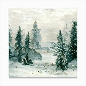 Winter Landscape 2 Canvas Print