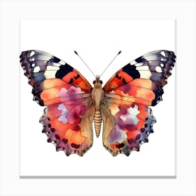 Watercolor Butterfly Canvas Print