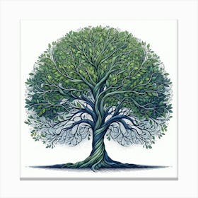 Majestic Tree Canvas Print