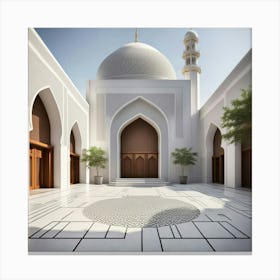 Islamic Mosque 8 Canvas Print