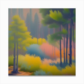 Forest Landscape #2 Canvas Print