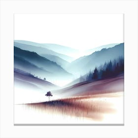 Landscape Painting 63 Canvas Print