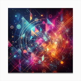 Abstract Abstract Fractal Fractal Canvas Print