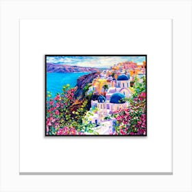 Santorini Canvas Print