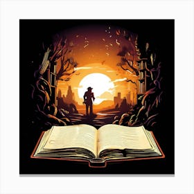 Book Of Shadows Canvas Print