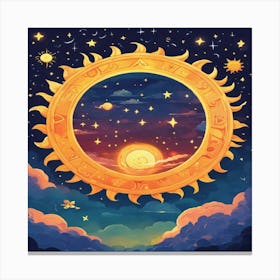 Zodiac Canvas Print