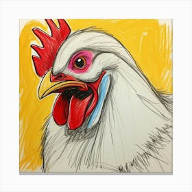 Rooster 34 Canvas Print