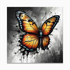 Butterfly Painting 130 Canvas Print