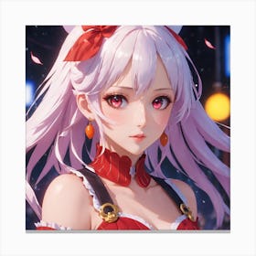 Anime Girl 1 Canvas Print