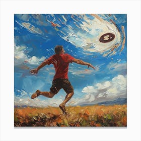 Frisbee 1 Canvas Print