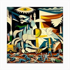 American Picasso Canvas Print