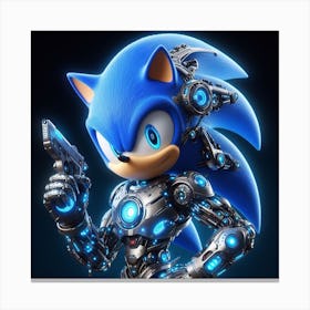 Sonic The Hedgehog 64 Canvas Print