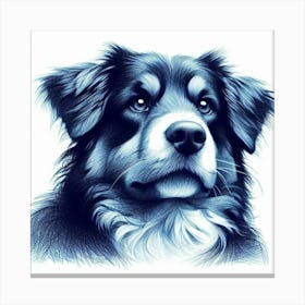 Bernard Dog Canvas Print