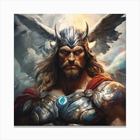 Thor Ragnarok Valhalla Canvas Print