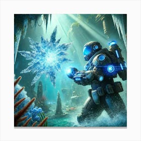 Cryo Grenades Canvas Print