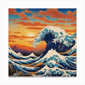 Great Wave Off Kanagawa Canvas Print