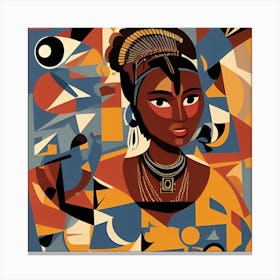 Tribal Harmony Canvas Print