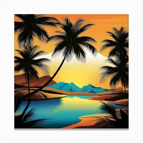 TAHATI ARTSCAPE Canvas Print