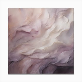 Cascading Lilac: Elegance Unveiled Canvas Print