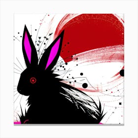 Rabbit In The Sun Canvas Print