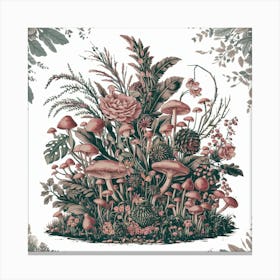 Flora And Fauna Canvas Print