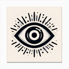 All Seeing Eye Canvas Print