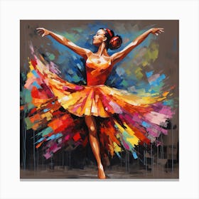 Ballerina Canvas Print