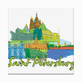 Saint Petersburg Canvas Print