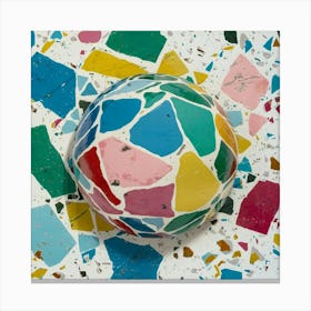 Mosaic Ball Canvas Print