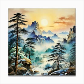 Asian Landscape 2 Canvas Print