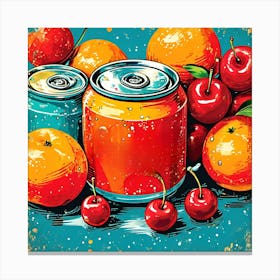 Cans Of Soda art print Leinwandbilder