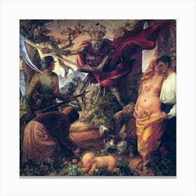 Triumph of Death - Otto Dix, 1934 in Remastered HD Canvas Print