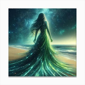 Mermaid 70 Canvas Print