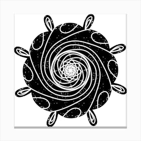 Spiral Design Canvas Print