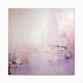 Dreamy Lilac Hues: Acrylic Harmony Canvas Print