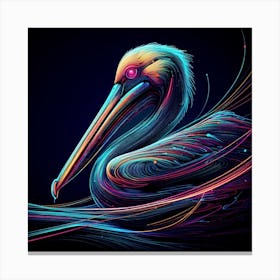 Pelican 1 Canvas Print