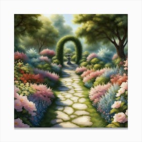 Garden Path 12 Canvas Print