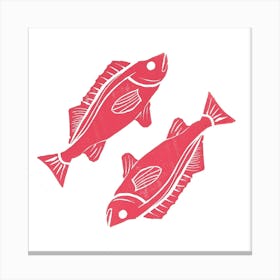 Two Fish Canvas Print