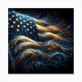 American Flag Canvas Print